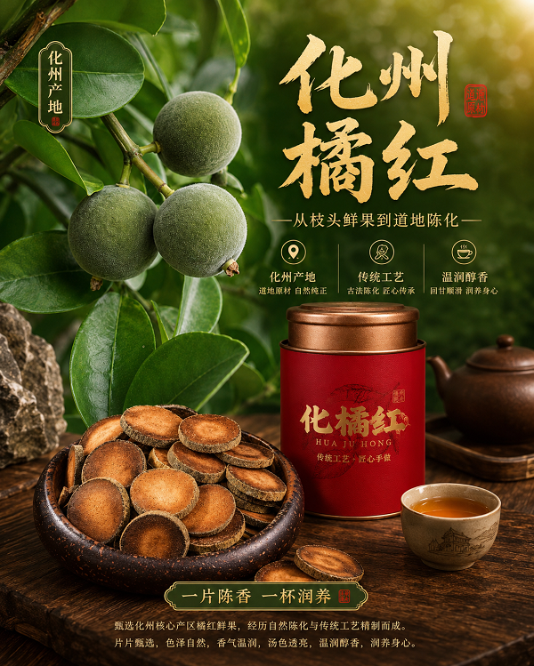 别再买到假化橘红!对照臻万宝正品标准,新手一眼辨好坏